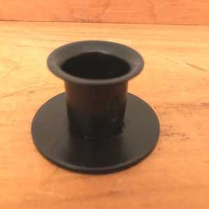 <b>Small</b> Black Iron <b>Candle</b> Stand For Home Decoration Durable Metal Holder - Product Image 1