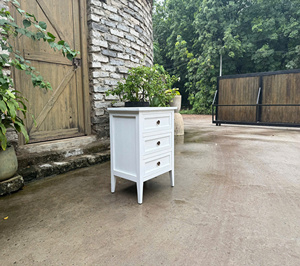 Chair <b>Walnut</b> Solid Wood 5 <b>Drawer</b> Dresser Rustic Storage Cabinet Brown Wooden Chest for Bedroom Living Room Viet Nam - Product Image 1