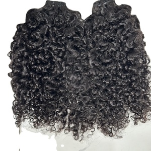 Luxury Hair Natural Hair Human Hair <b>Extensions</b> Super Double Drawn Single Donor 100% Raw Virgin Hair - Product Image 2