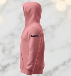 เสื้อฮู้ดดี้คุณภาพพรีเมียมระดับมืออาชีพ สีชมพูพาสเทลแบบยั่งยืน พร้อมป้ายปักโลโก้แบบเชนิลล์สั่งทำพิเศษ ยอดนิยมขายดีอันดับต้นๆ - Product Image 6