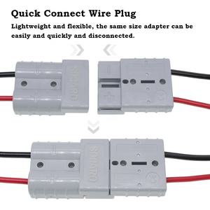 Connecteur à sertir annulaire personnalisé 50A à courant élevé, avec isolation en PVC et conducteur en fer nu plaqué argent SOCARO - Product Image 3