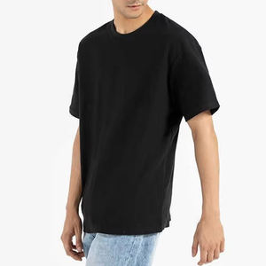 Camisetas de Manga Corta 100% Algodón para Hombre, Tallas Grandes, Nuevo Diseño, Ropa Casual, Logotipo Personalizado Impreso, Precio Económico - Product Image 3