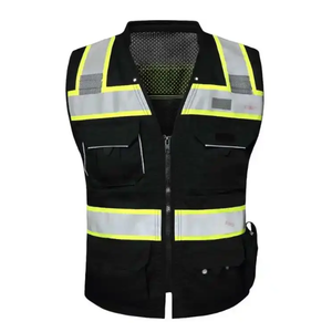 Chaqueta de Seguridad Reflectante de Alta Visibilidad, Resistente al Viento, con Múltiples Bolsillos, Ropa de Seguridad Vial de Alta Calidad - Product Image 2