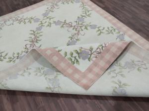 Alfombra Persa Floral Pastel Anudada a Mano |   Alfombra de Lana Hecha a Mano Abusan de 2x3 Metros |   Alfombra Decorativa Vintage Grande para Sala de Estar - Product Image 6