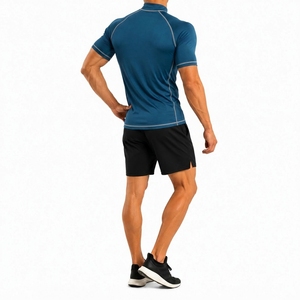 เสื้อคอมเพรสชั่นแขนสั้นผู้ชาย แห้งเร็ว ยืดหยุ่น ป้องกันผื่นแดง - Product Image 5