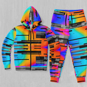 ชุดวอร์มแฟชั่นสำหรับผู้ชาย ลายพิมพ์แบบซับลิเมชั่น เนื้อผ้าเรียบลื่น สวมใส่สบาย เหมาะสำหรับออกกำลังกาย - Product Image 3