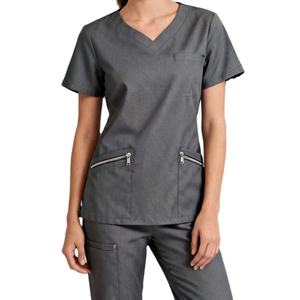 Conjunto de Uniforme Médico para Mujer StreamFit, Tela Ligera y Elástica con Aspecto Elegante y Movimiento Flexible, Perfecto para el Trabajo Médico Diario - Product Image 1