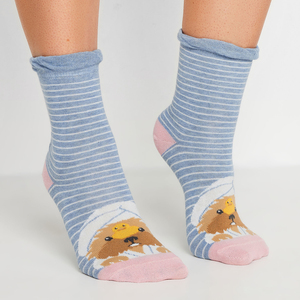 <b>Women</b> Wool Blend Thermal <b>Socks</b> Soft <b>Warm</b> Crew Length Winter <b>Socks</b> for Casual Sports Outdoor and Indoor Comfort - Product Image 3