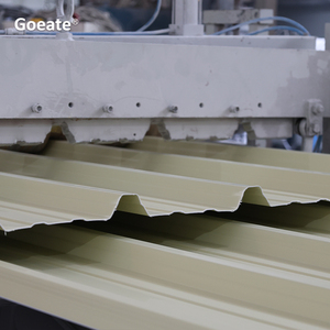 แผ่น<span class=keywords><strong>หลังคา</strong></span>พลาสติกลูกฟูก <span class=keywords><strong>UPVC</strong></span> คุณภาพระดับมืออาชีพ ยี่ห้อ Goeate สำหรับโรงงานและคลังสินค้า แผ่นพีวีซีสำหรับ<span class=keywords><strong>หลังคา</strong></span> - Product Image 6