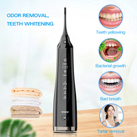 2025 usine OEM USB alimenté Jet d'eau dent Flosser professionnel dentaire soins bucco-dentaires intelligent ménage bouche nettoyant pour hôtels