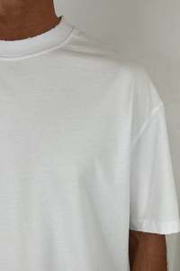 T-shirts en coton de qualité supérieure 240 g/m² pour hommes, design streetwear oversize, tissu jersey uni vierge du fabricant - Product Image 2