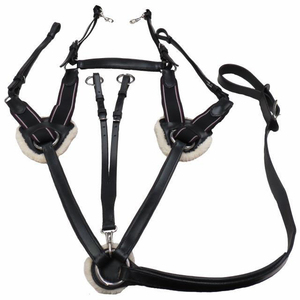 Pechera de Polo Personalizable de Nylon Resistente, Ajustable, para Equitación, Entrenamiento, Soporte Estable y Ajuste Equilibrado para Caballos - Product Image 1