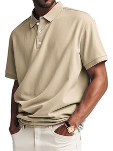 Chemise pour homme de haute qualité 100% coton, unie, personnalisable, respirante, anti-boulochage, anti-froissement, prix bas, service OEM - Product Image 2