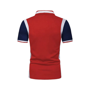 Polo de Manga Corta para Hombre, a la Moda, Estilo Urbano, Precio al por Mayor, Diseño Personalizado, Logotipo Personalizado, Transpirable, para Uso Diario en Verano - Product Image 4