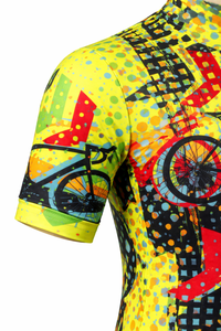 Breathable Anti-Bacterial Team Name Digital Print 100% Polyester <b>Adjustable</b> <b>Strap</b> Sleeveless Unisex Cycling Jersey OEM Supply - Product Image 6