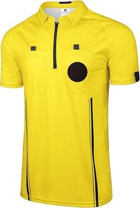 Camisetas de Árbitro Personalizadas Premium, Transpirables, 100% Poliéster, OEM y ODM, Jersey de Fútbol - Product Image 4