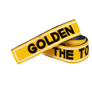 New Design For College Teams & Fan Gear Fully Customizable Text Go Cocks Red and Black Color Beaded Fashion Gameday Straps 2026 - Product Image 2