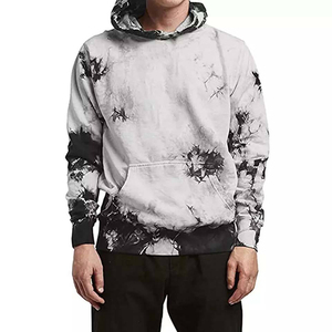 Sweat à capuche streetwear 100 % coton pas cher pour homme, personnalisable, en molleton, vente en gros, haut de survêtement chaud - Product Image 3