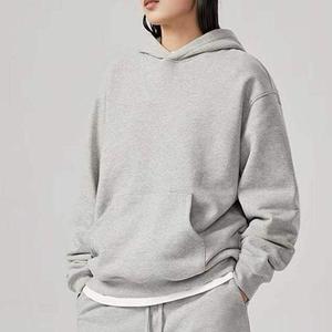 เสื้อฮู้ดดี้ผ้าคอตตอนผสมแบบยูนิเซ็กซ์สั่งทำพิเศษสำหรับ OEM พร้อมกระเป๋าจิงโจ้ สำหรับคอลเลกชันเสื้อผ้าลำลองแนวสตรีทแวร์และชุดกีฬา - Product Image 1