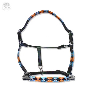 Top Premium Quality English Saddle Style Halter Diseños personalizados Polo Argentine Horse Leather con accesorios SS - Product Image 1