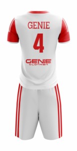 Uniformes de Fútbol Personalizados por Sublimación, 100% Poliéster, Cuello en V, Unisex, para Adultos, Conjuntos Completos al por Mayor, Kits Personalizados para Clubes - Product Image 5