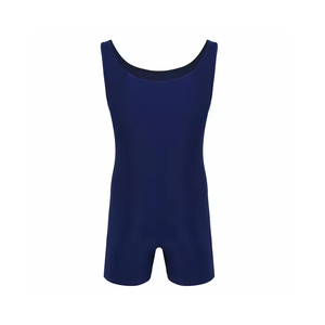 Combinaison de lutte personnalisable sur le devant, OEM, extensible, en Spandex/Polyester, compression douce, confort, séchage rapide, performance, flexible - Product Image 1