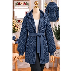 Pulls 100% acrylique ou coton, calibre 12, pour femmes, très tendance, style décontracté, pour la saison hivernale, fournisseur du Bangladesh. - Product Image 4