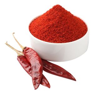 Poudre de piment rouge séché premium biologique, épice fraîche et épicée pour une couleur intense, une saveur audacieuse, un goût authentique, export en vrac, Desi - Product Image 1