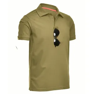 Camiseta Polo Casual de Manga Corta para Hombre, Moda Primavera Otoño, Estilo Urbano Holgado, Ropa Masculina de Algodón con Serigrafía - Product Image 5