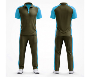 Custom <b>Cricket</b> Match Uniform Supplier Full Sublimation Printing | Men Women Youth <b>Cricket</b> Wears Polo Shirt and Trouser Full Team - Product Image 4
