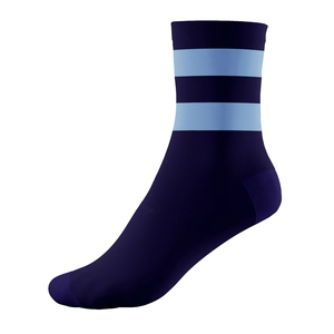 Chaussettes ras du cou pour femmes en coton uni respirant, tricotées jacquard violet, vert, jaune, compression CLASSE 1, pour yoga, sport, usage quotidien, printemps - Product Image 6