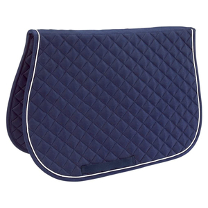 Tapis de selle équestre personnalisé en coton matelassé, profilé, respirant, pour saut anglais, avec protection solaire - Product Image 1