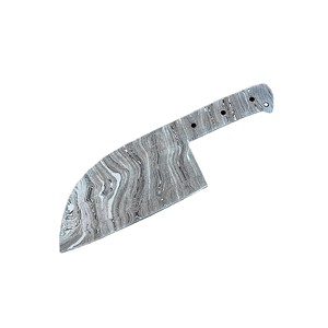 Prime Crafts International OEM Hoja de Acero de Damasco Personalizada en Blanco, con Borde Recto y Punta Caída, Multifuncional para Fabricación de Cuchillos - Product Image 1