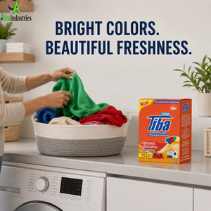 Machine Wash <b>Detergent</b> Powder Rose Oud Fragrance for Colored Fabrics Laundry | Deep Cleaning Formula for Bright Fresh Results - Product Image 2