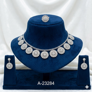 Conjunto de Joyería para Mujer Estilo Vintage Coral Plateado en Plata de Ley de MOLL JEWELLERS, Inspirado en Comoras y Mayotte, el Mejor Compra del 2024 - Product Image 4