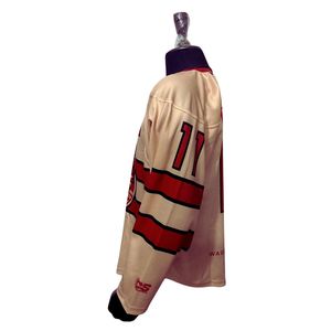 Uniforme de Hockey sobre Hielo para Adultos al por Mayor, Transpirable, 100% Poliéster, MOQ Bajo, Diseña tu Propio Uniforme Personalizado, Pantalones y Chaqueta - Product Image 2