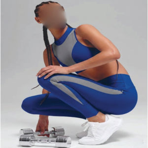 Leggings de fitness sans couture pour femmes, doux et extensibles, taille haute, pour yoga, entraînement, course à pied, gym, vêtements de sport pour un confort quotidien - Product Image 1
