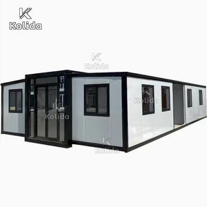 Rumah Kontainer 20ft 40ft Siap Huni Apartemen Modern Prefabrikasi Kamar Tidur Harga Terjangkau - Product Image 3