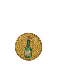 Posavasos de Cuentas de Colores CRYSTAL CRAFT, Posavasos de Cuentas Hechos a Mano, para Té, Café, Vino, etc. - Product Image 1