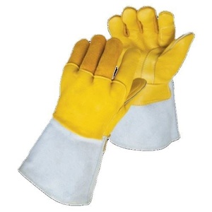 Gants de travail d'hiver en cuir de vachette pleine fleur renforcé, résistants à l'abrasion, pour soudage TIG et travaux lourds - Product Image 1