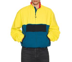 Chaqueta Cortavientos Ligera de Nailon con Apliques Impresos Personalizados de Fábrica, Bolsillos Delanteros, Ajuste Casual, Chaquetas para Correr y Trotar para Hombre - Product Image 3