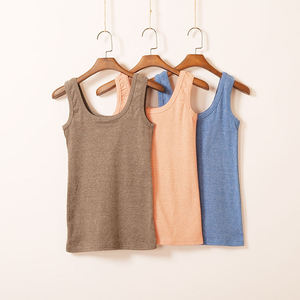 Débardeur de sport pour femme en toile, col carré, sans manches, dos nageur, broderie logo personnalisée, haute élasticité, écologique et respirant - Product Image 2