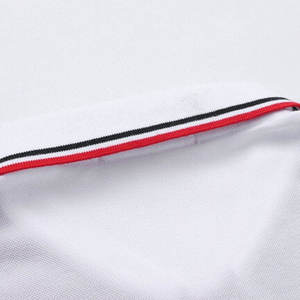 Camiseta de Hombre de Último Diseño, Color Sólido, Manga Corta, Tejido de Poliéster, Casual, Cómoda, Transpirable, Corte Regular, para Verano y Golf - Product Image 6