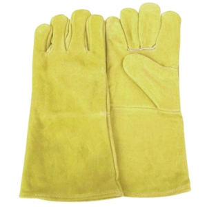 Gants de sécurité en cuir de vachette de qualité supérieure certifiés CE, anti-vibration, antistatiques, durables, robustes, pour usage industriel - Product Image 3