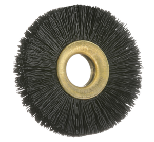 Brosse circulaire industrielle en nylon pour perceuse, meuleuse, nettoyage, polissage, ébavurage, outil de brosse abrasive - Product Image 1