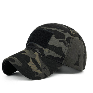 High Quality Custom Tactical Cap Wholesale Loop Hook Patches <b>6</b>-Panel Unisex Four Seasons Casual Wear 80% Polyester <b>20</b>% Cotton - Product Image 4