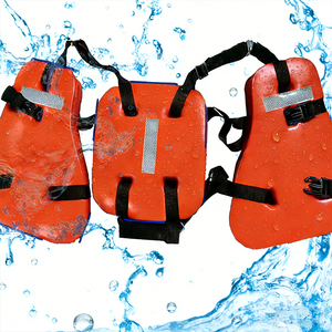 Chaleco Salvavidas <span class=keywords><strong>de</strong></span> Espuma <span class=keywords><strong>de</strong></span> Tres Piezas para Adultos, Chaleco Salvavidas <span class=keywords><strong>de</strong></span> Seguridad con Cinta Reflectante para Barcos - Product Image 1