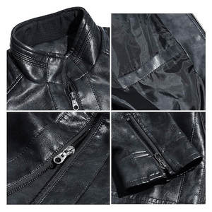 Nouvelle Arrivée 2026 – Blouson en Cuir Véritable Unisexe à Blocs de Couleurs pour Homme – Qualité Supérieure Personnalisable – Vente en Gros - Product Image 6