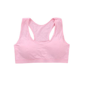 Soutien-gorge de sport dos nageur pour femme, col ras du cou, maintien moyen, respirant, noir uni, pour fitness et entraînement, sans coutures, en Spandex et Polyester - Product Image 6