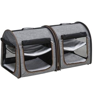 Zaino Trasportino Lusso Casual per Gatti, Borsa da Viaggio Portatile con Chiusura a Cerniera e Fantasia Animale per Proprietari di Gatti in Movimento - Product Image 1